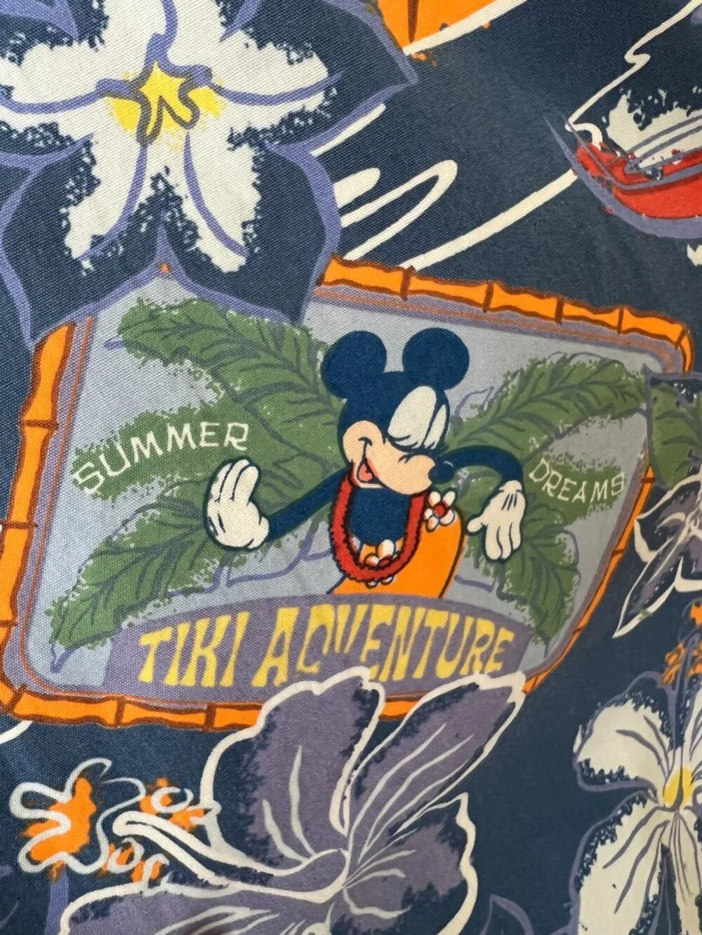 Mickey Mouse Hawaiian Shirt - Disney - Tiki Surf - Size Small - Unisex